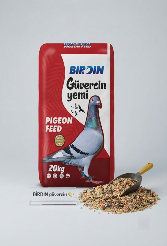 Birdin Karışık Güvercin Yemi 5 kg  (Şeffaf Ambalaj)